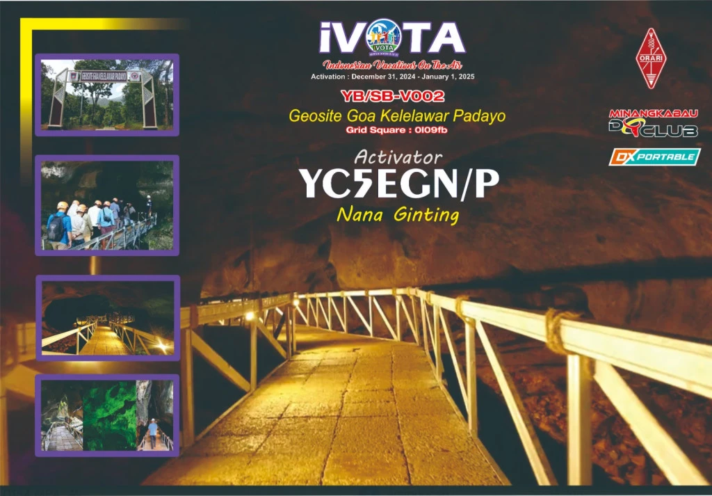 Geosite Goa Kelelawar Padayo by YC5EGN