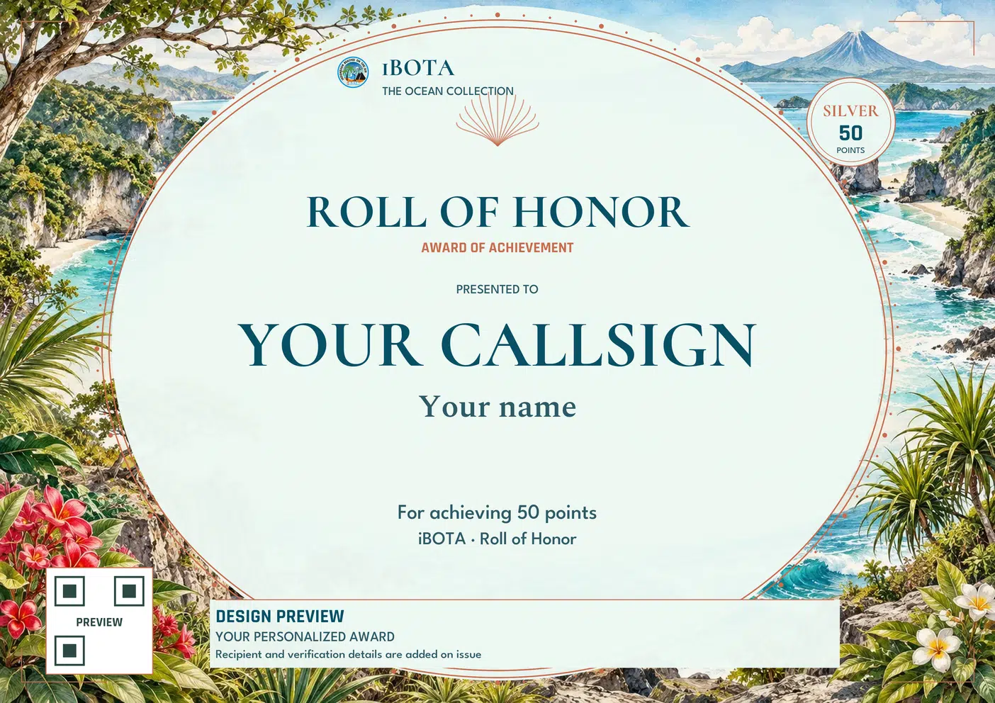 Roll of Honor · iBOTA